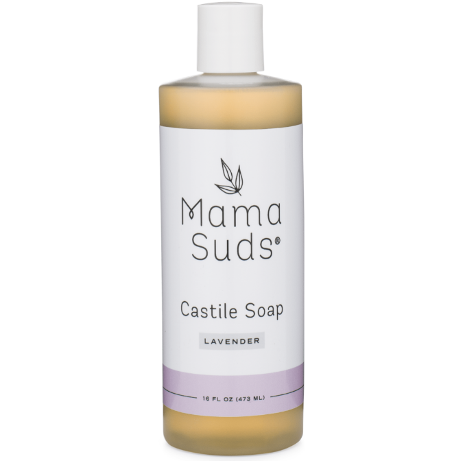 MamaSuds Castile Liquid Soap — Pure Olive Oil, No Coconut or Palm