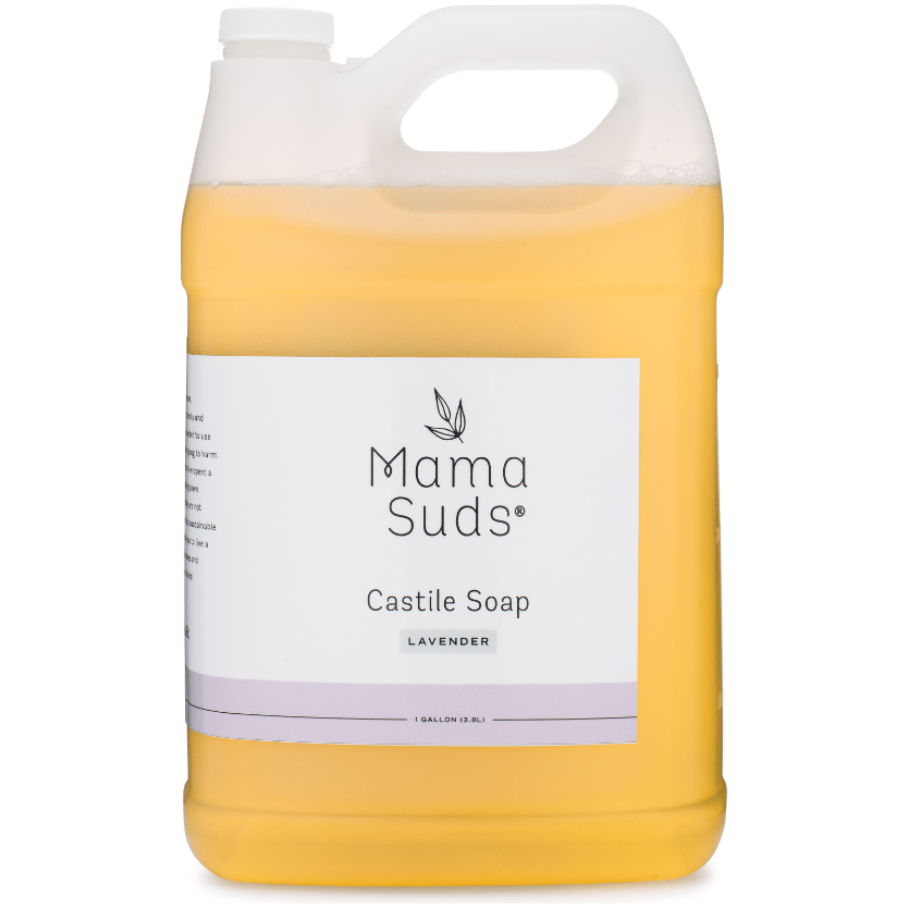 MamaSuds Castile Liquid Soap — Pure Olive Oil, No Coconut or Palm