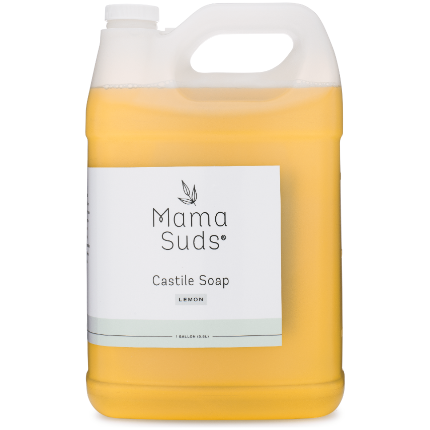 MamaSuds Castile Liquid Soap — Pure Olive Oil, No Coconut or Palm