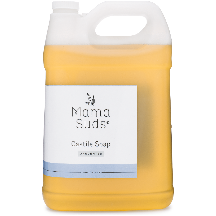 MamaSuds Castile Liquid Soap — Pure Olive Oil, No Coconut or Palm