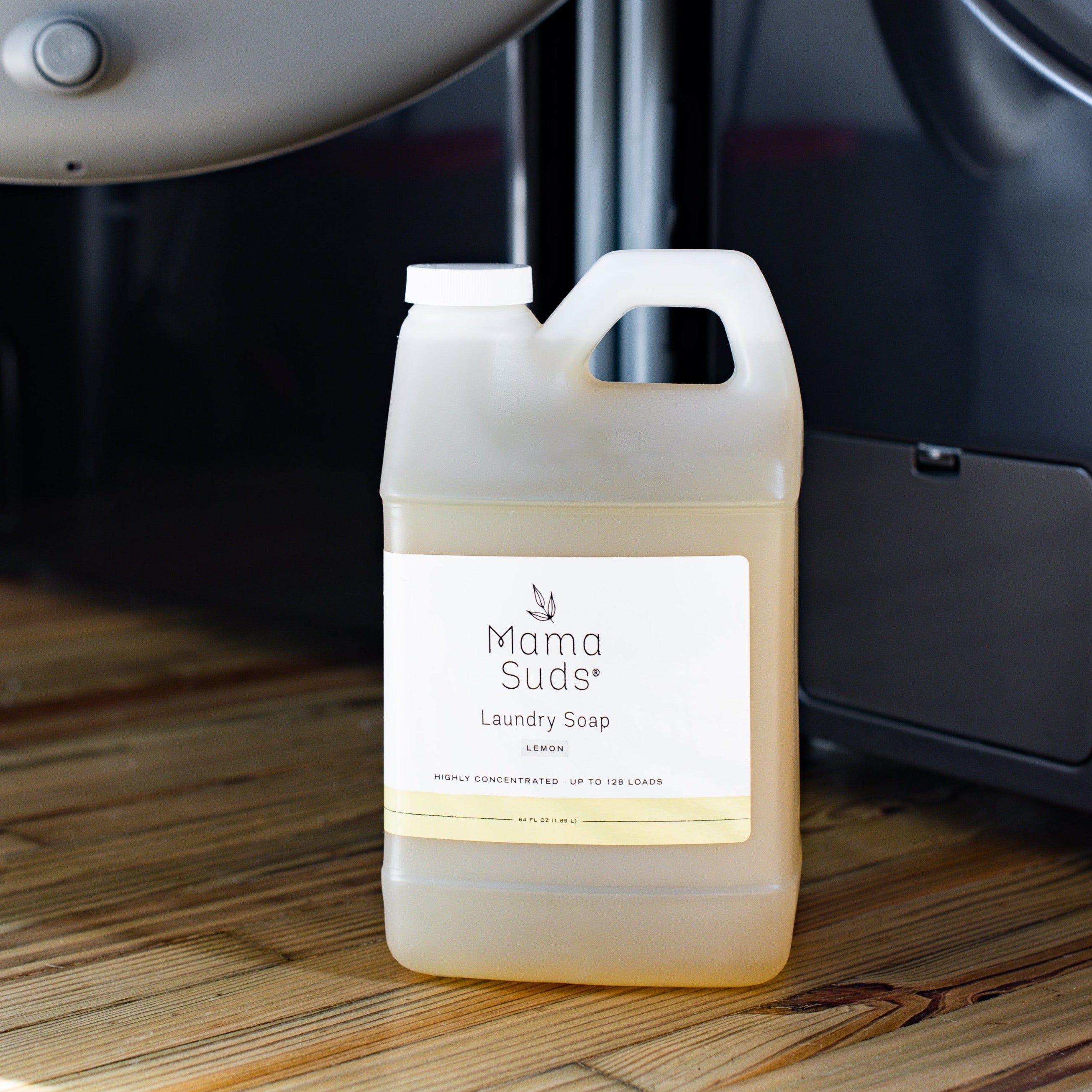 MamaSuds Natural Laundry Soap — Ultra-Clean, Fragrance-Free, Olive-Oil Based