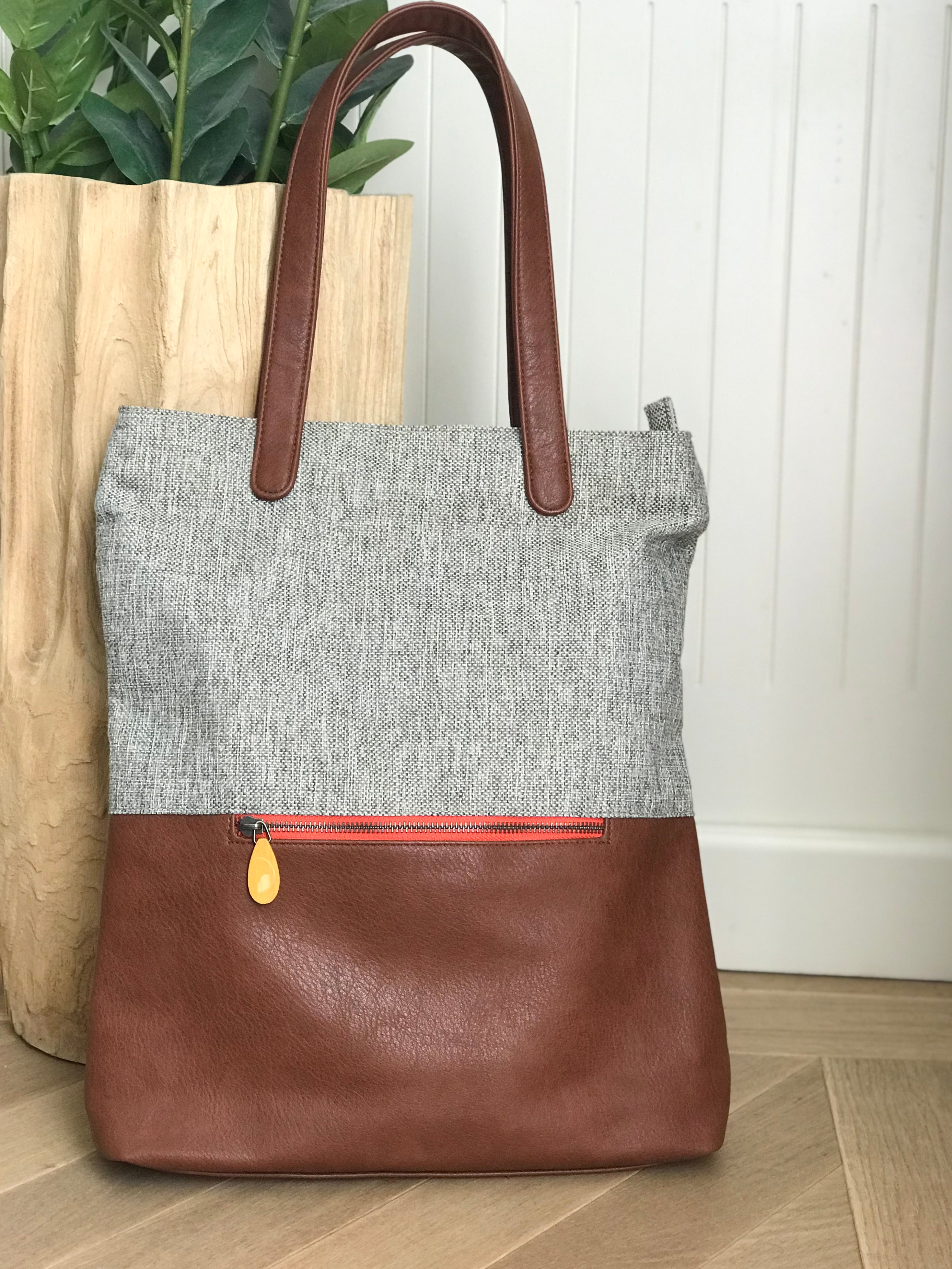 Vegan Backpack Tote — Organic Cotton & Eco-Friendly Materials