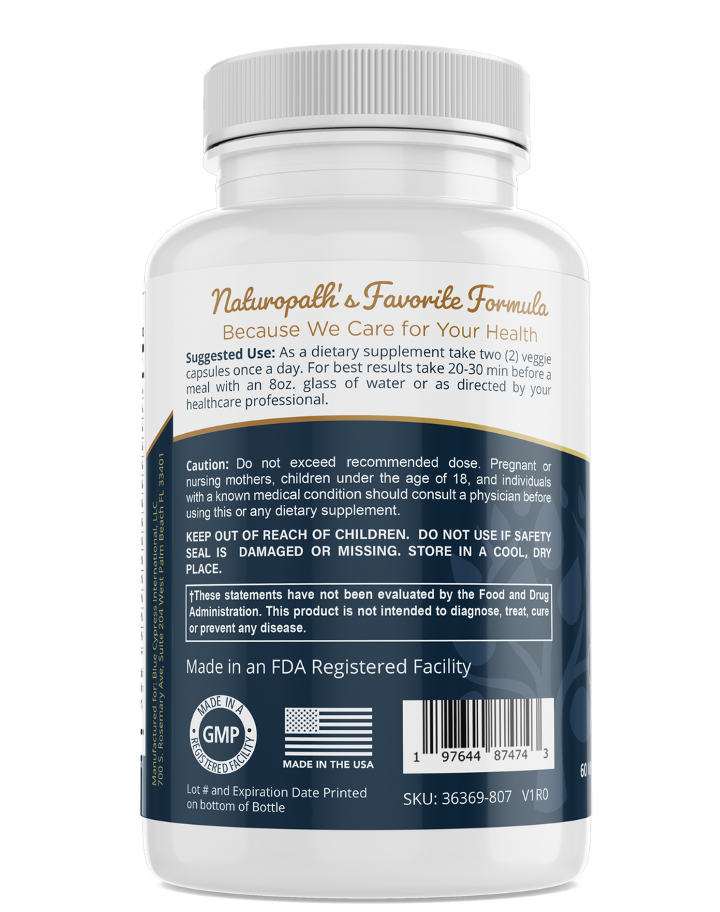 Vision Care – With Eyebright (Daily Eye Support Blend) | Antioxidants • Herbal Extracts • Carotenoids • Nutrient Support